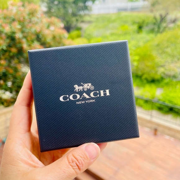 Coach Necklace and Earrings Gift Set - Picture 10 of 12